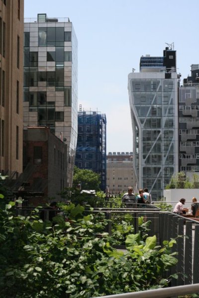 The view from the High Line
