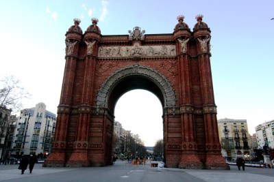 Arc de Triomphe in Barcelona