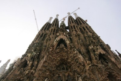 La Sagrada Familia Cathedral in Barcelona