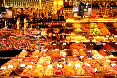 Treats in a Barcelona Market
