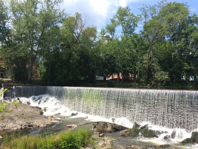 Waterfall off Main Street in Beacon